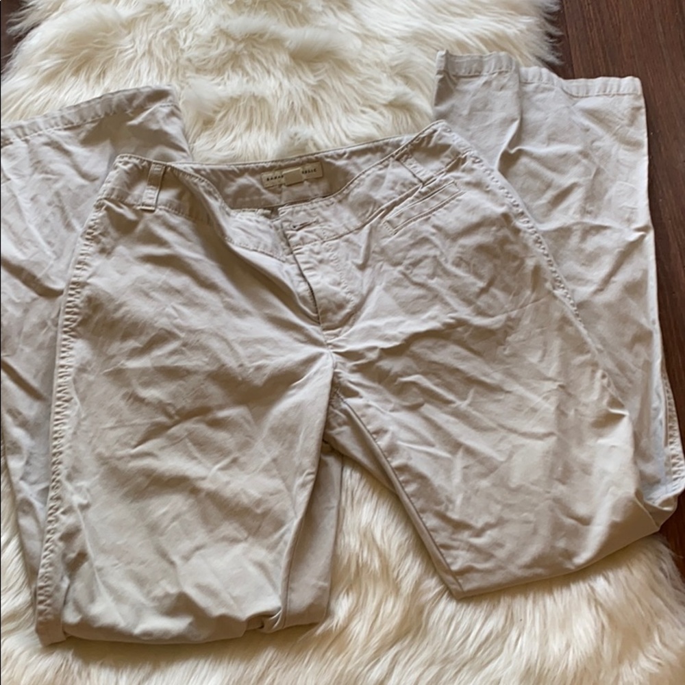 Banana republic khaki pants size 0